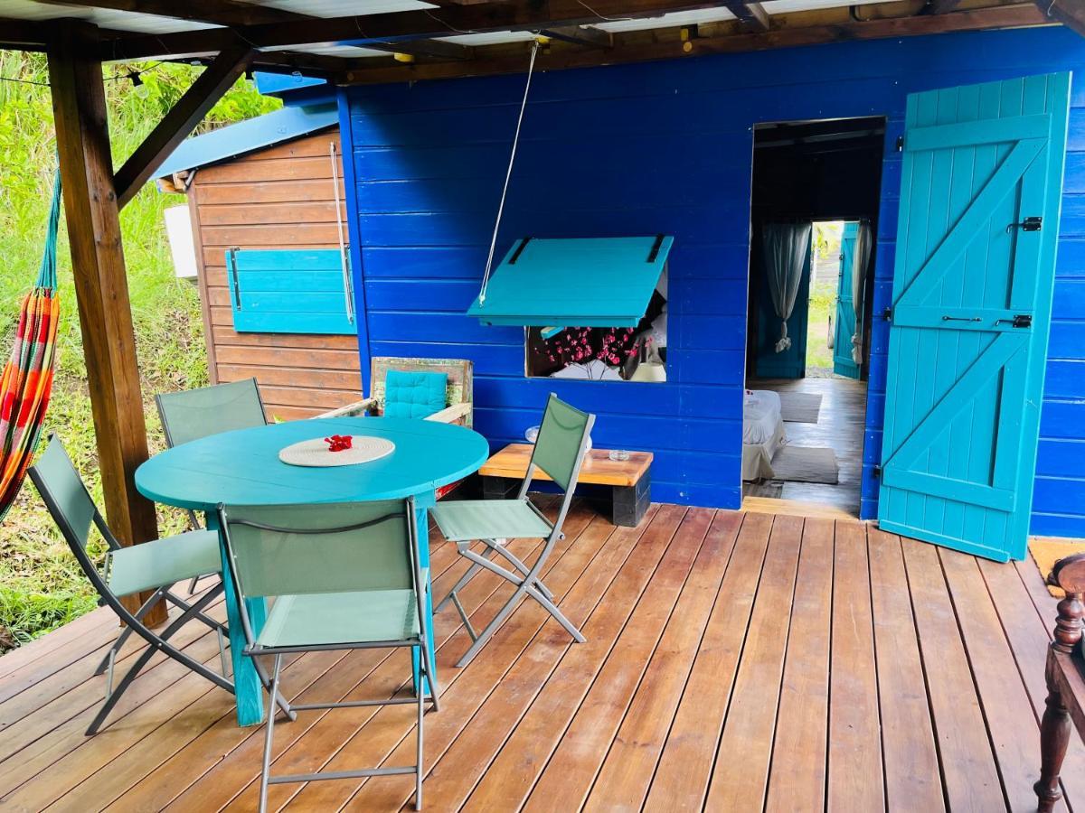 Bungalow Avec Vue Dans Lieu Calme Le Carbet Buitenkant foto